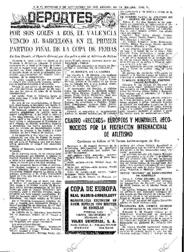 ABC MADRID 09-09-1962 página 71