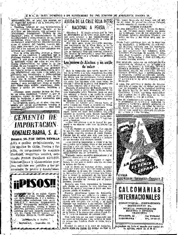 ABC SEVILLA 09-09-1962 página 40