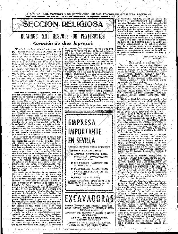 ABC SEVILLA 09-09-1962 página 48