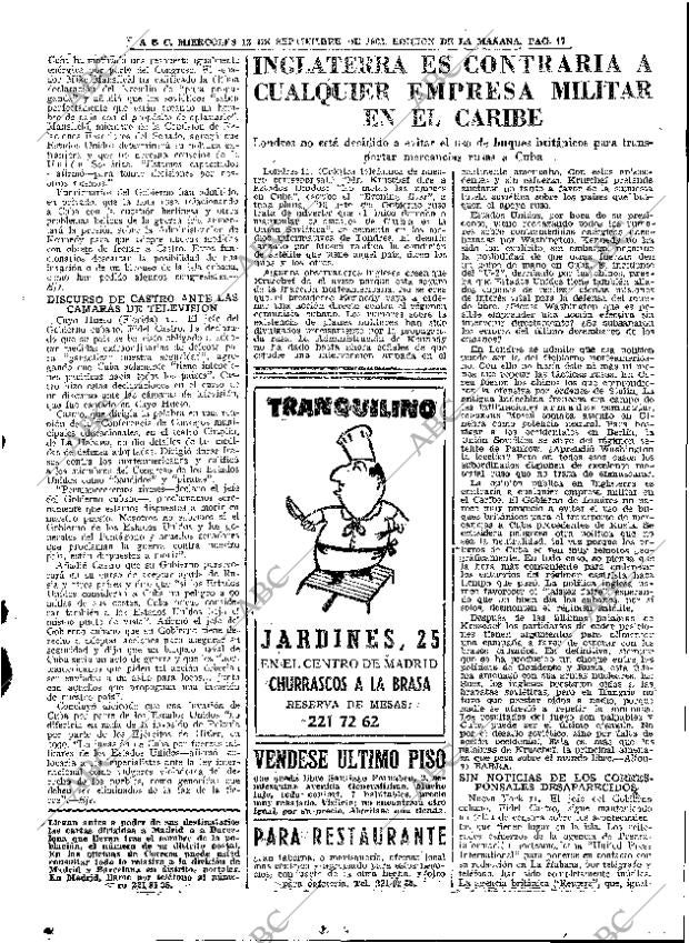 ABC MADRID 12-09-1962 página 17