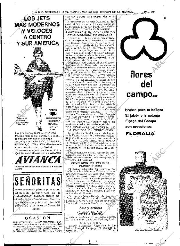 ABC MADRID 12-09-1962 página 30