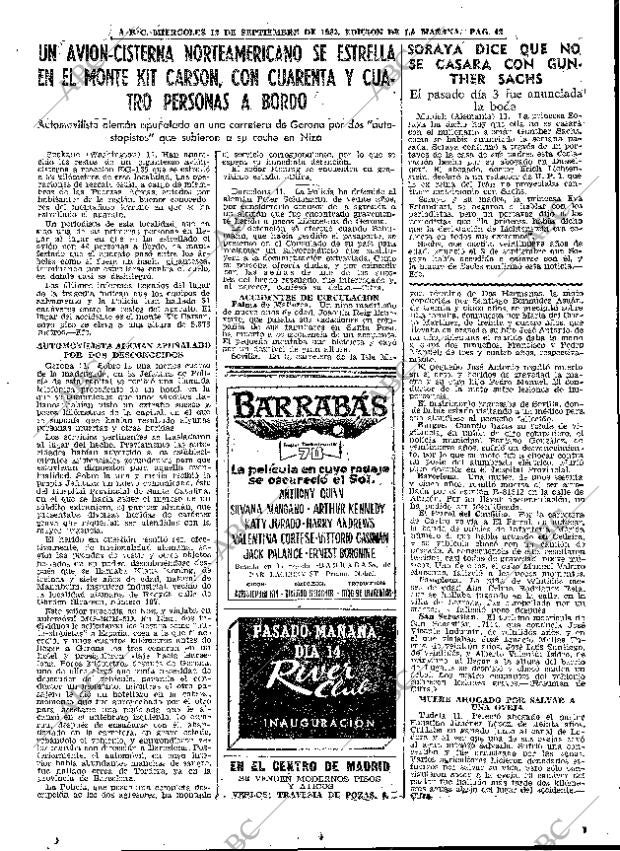 ABC MADRID 12-09-1962 página 43