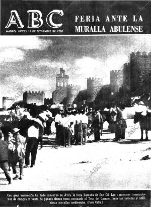 ABC MADRID 13-09-1962 página 1