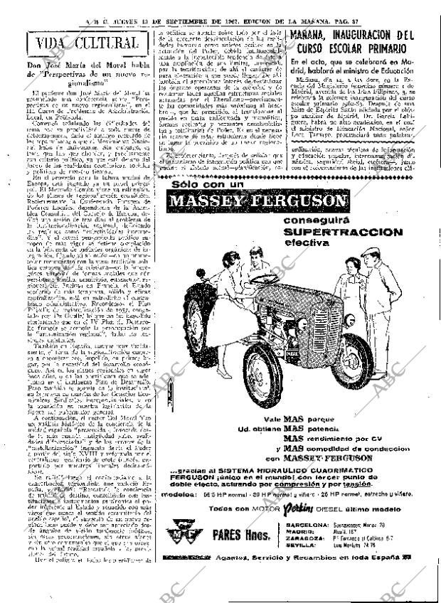 ABC MADRID 13-09-1962 página 37