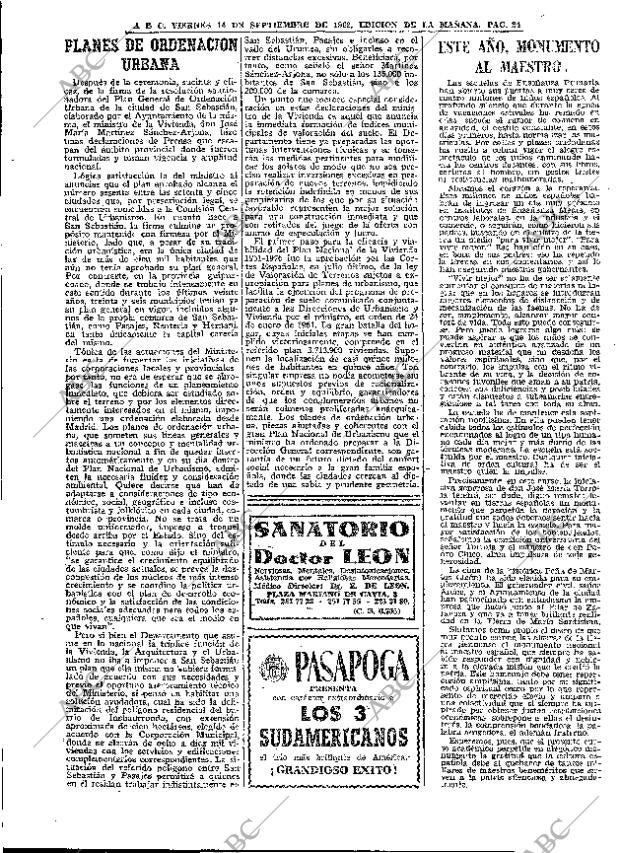 ABC MADRID 14-09-1962 página 24
