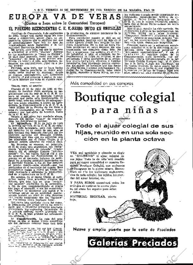 ABC MADRID 14-09-1962 página 29