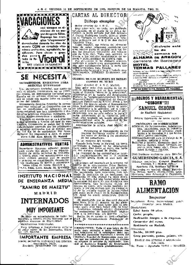 ABC MADRID 14-09-1962 página 34