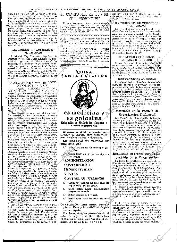 ABC MADRID 14-09-1962 página 44