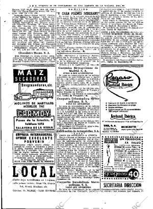 ABC MADRID 14-09-1962 página 48