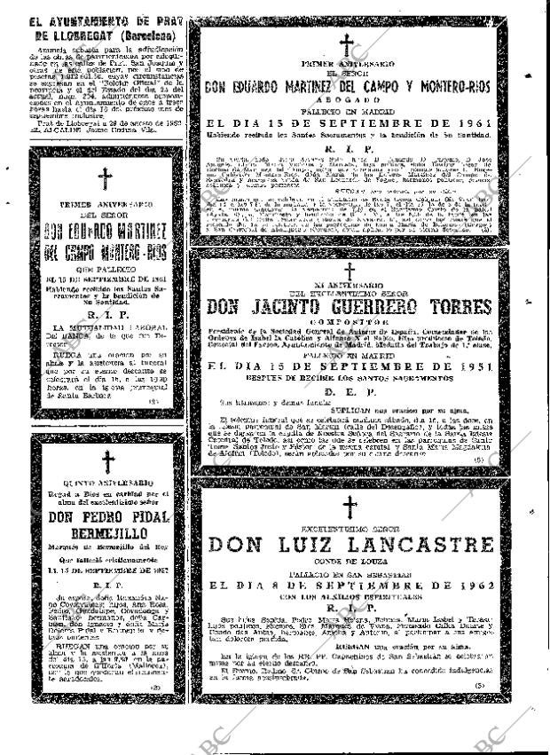 ABC MADRID 14-09-1962 página 57