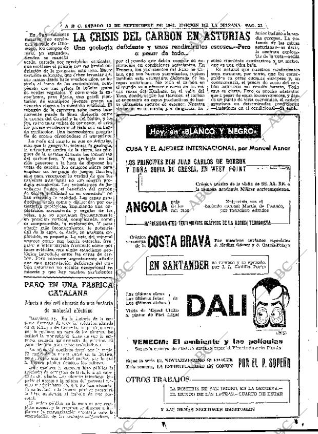 ABC MADRID 15-09-1962 página 33