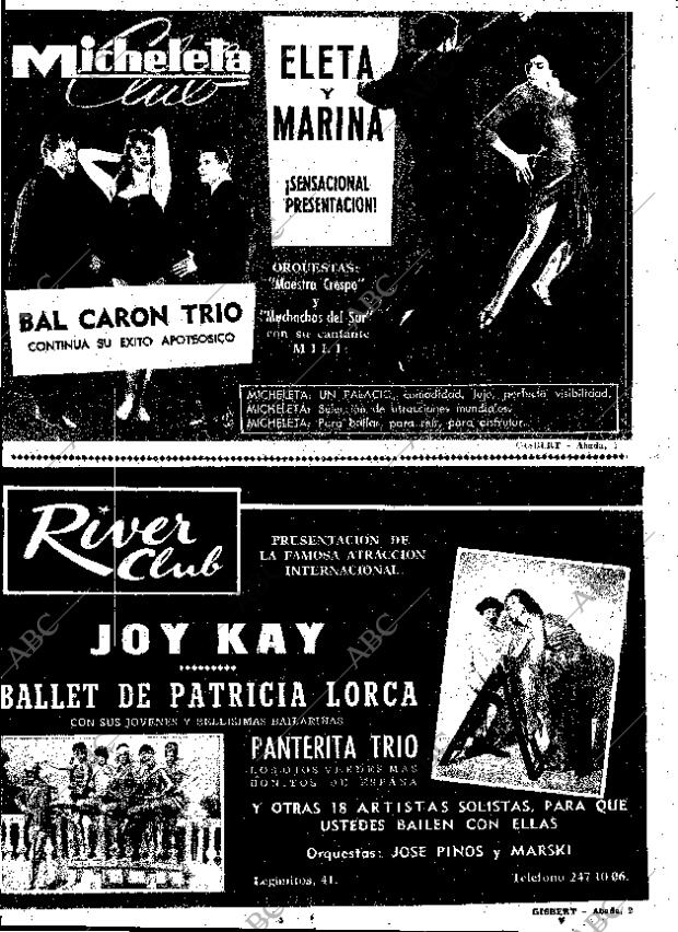 ABC MADRID 16-09-1962 página 62