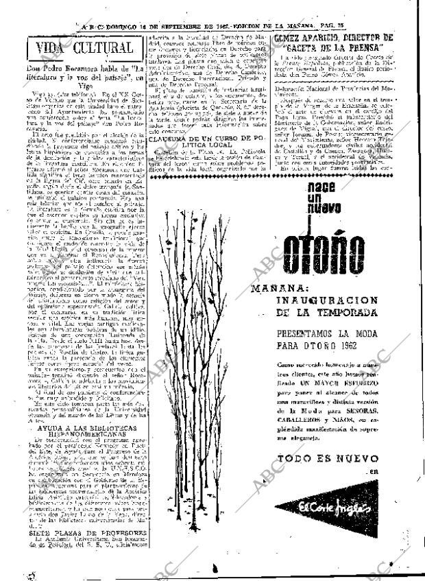 ABC MADRID 16-09-1962 página 75