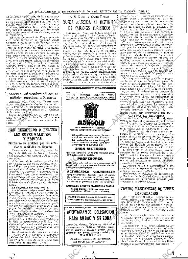 ABC MADRID 16-09-1962 página 81