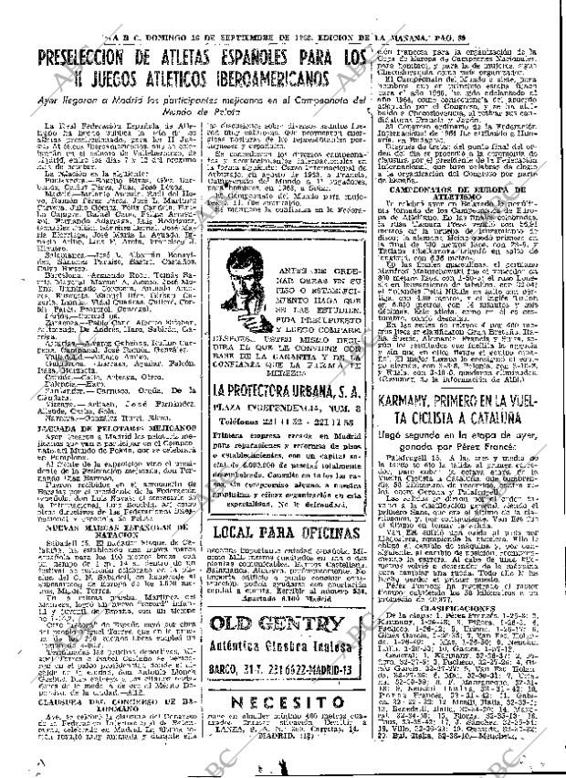 ABC MADRID 16-09-1962 página 89