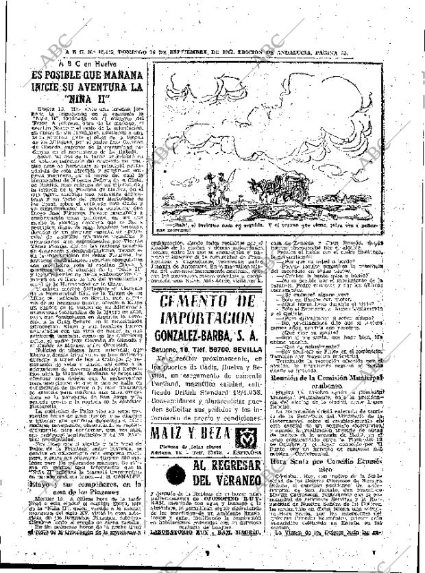 ABC SEVILLA 16-09-1962 página 55