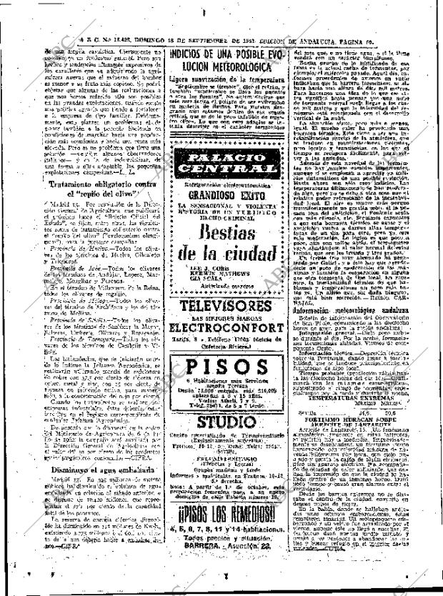ABC SEVILLA 16-09-1962 página 60