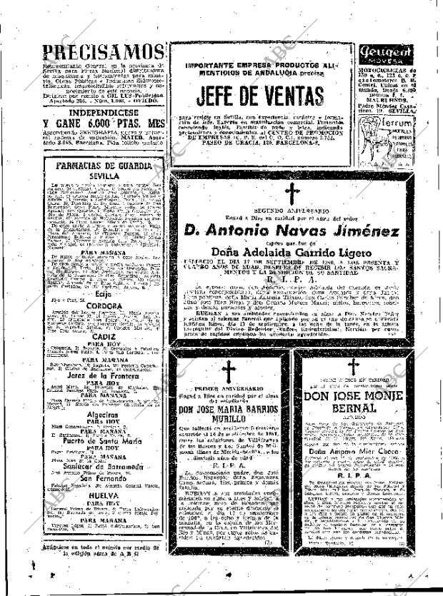 ABC SEVILLA 16-09-1962 página 78