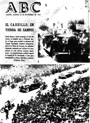 ABC MADRID 18-09-1962 página 1