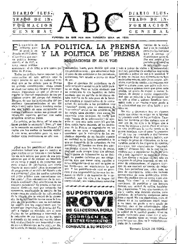 ABC MADRID 18-09-1962 página 3