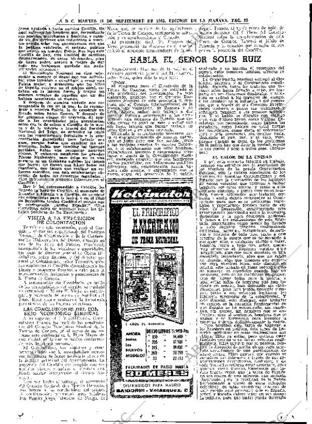 ABC MADRID 18-09-1962 página 33