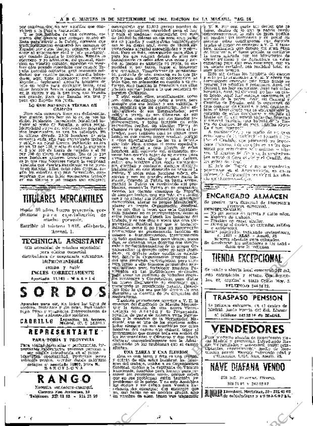 ABC MADRID 18-09-1962 página 34