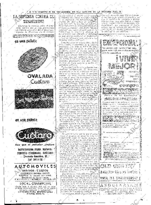 ABC MADRID 18-09-1962 página 38