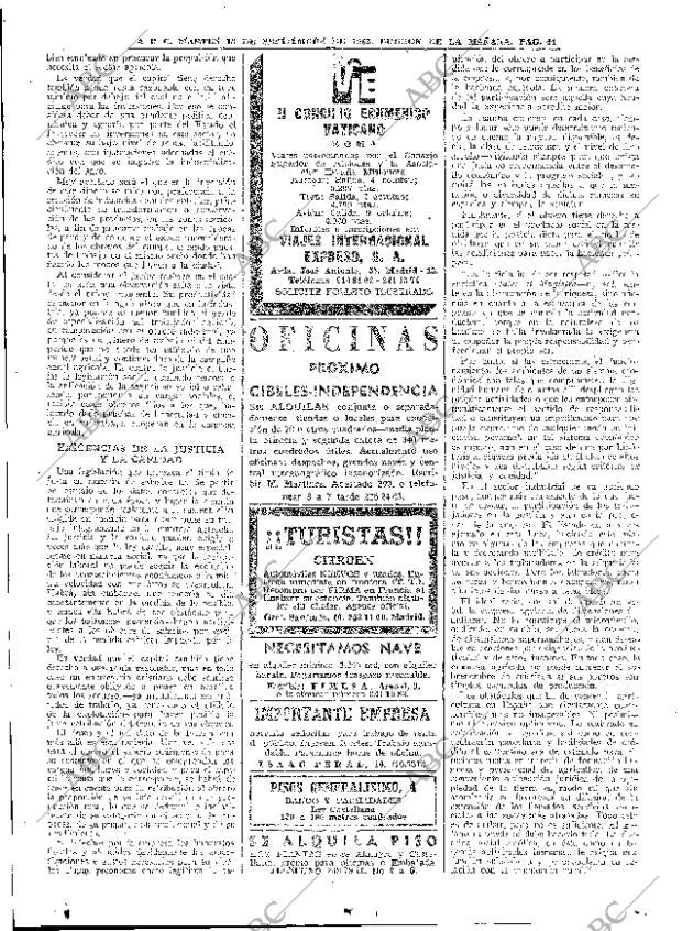 ABC MADRID 18-09-1962 página 44