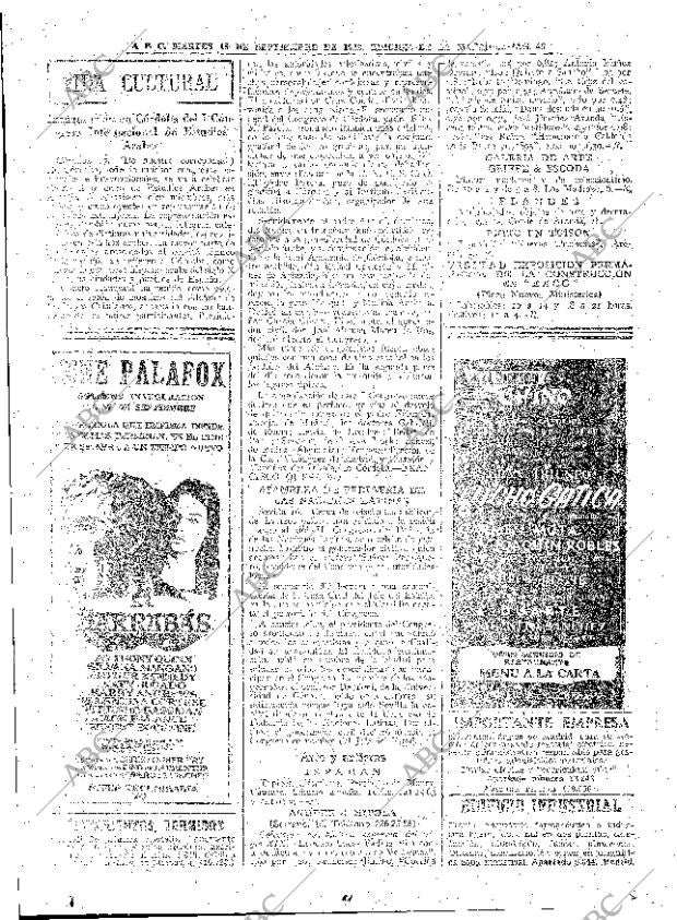 ABC MADRID 18-09-1962 página 46
