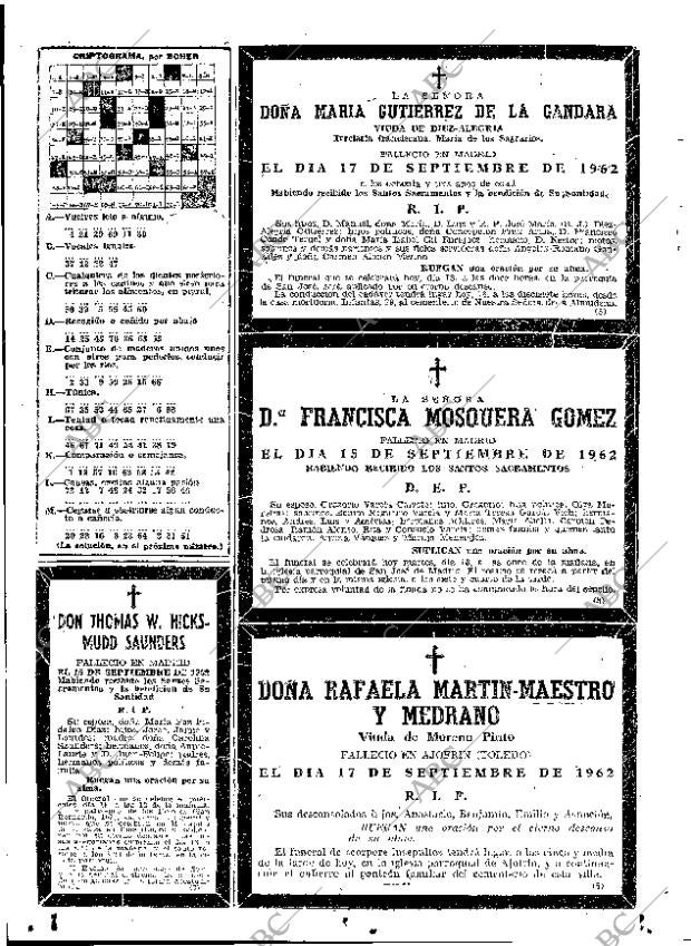 ABC MADRID 18-09-1962 página 74