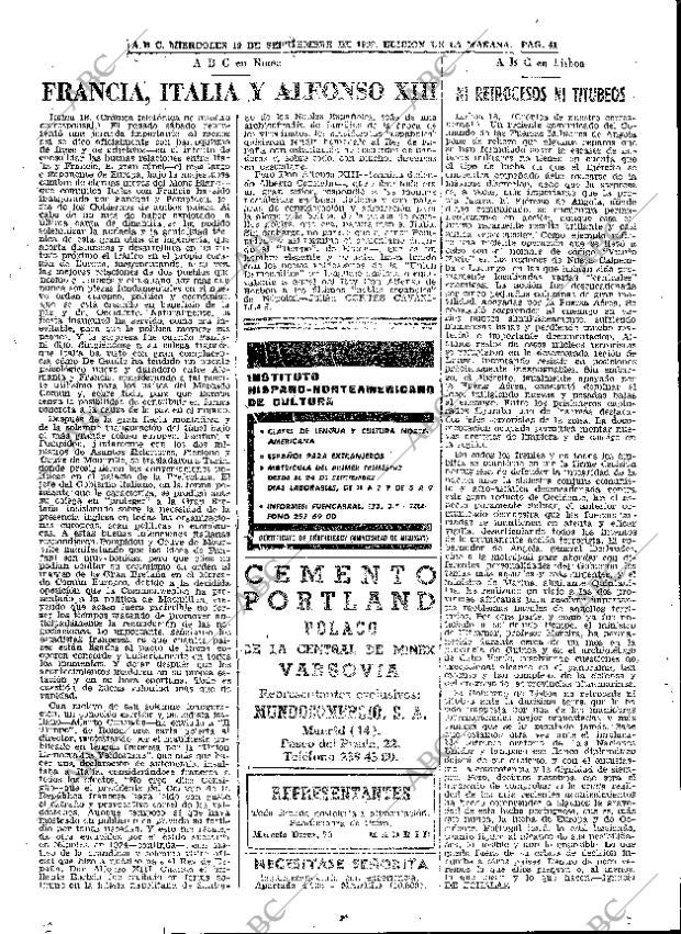 ABC MADRID 19-09-1962 página 41