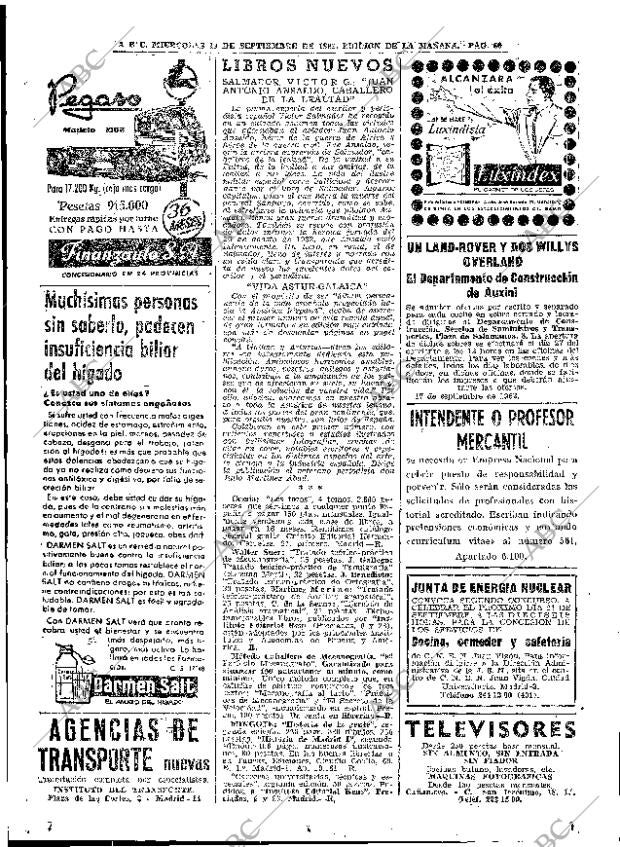 ABC MADRID 19-09-1962 página 66