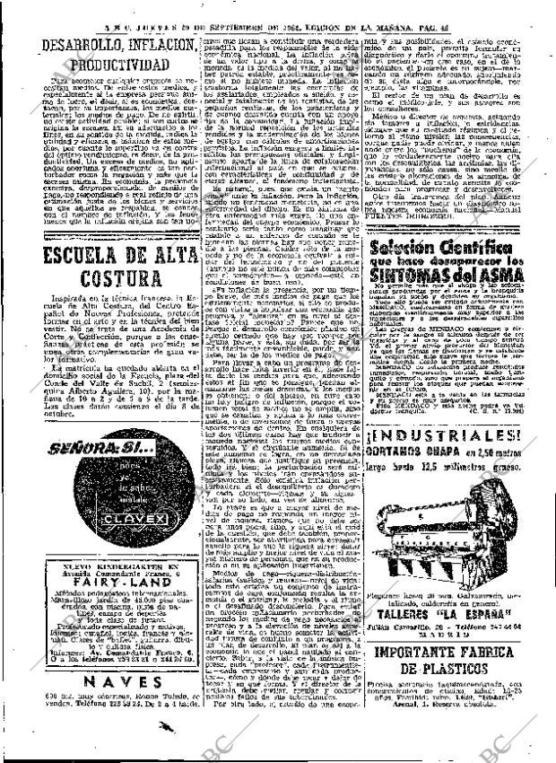 ABC MADRID 20-09-1962 página 40