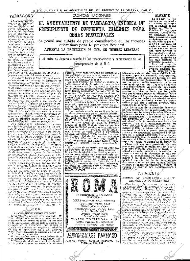 ABC MADRID 20-09-1962 página 47