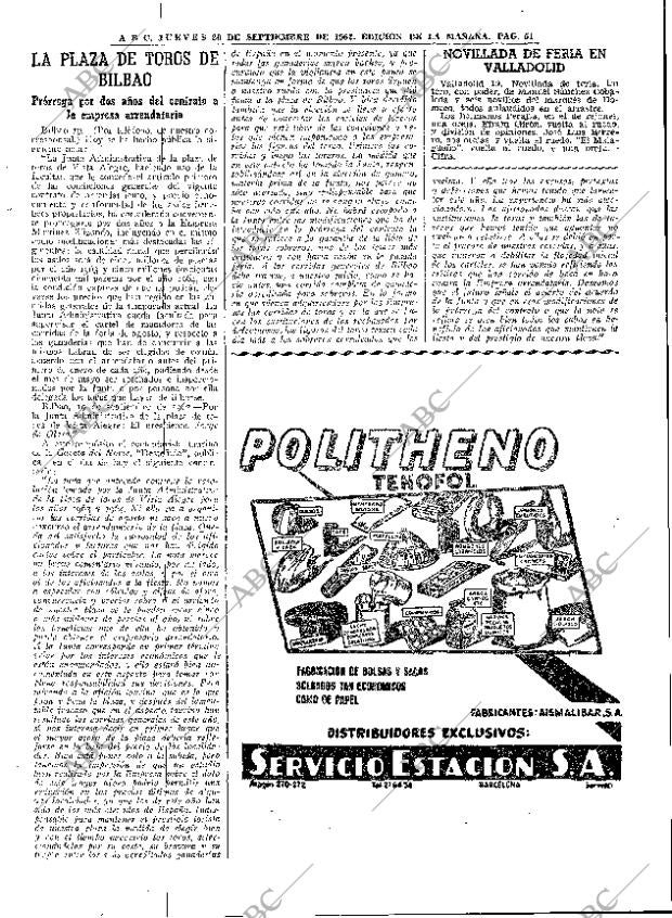 ABC MADRID 20-09-1962 página 51