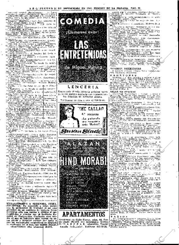 ABC MADRID 20-09-1962 página 65