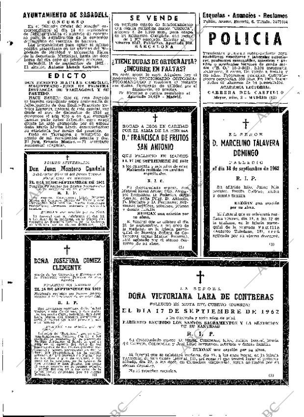ABC MADRID 20-09-1962 página 74