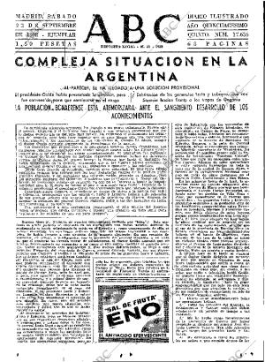 ABC MADRID 22-09-1962 página 23