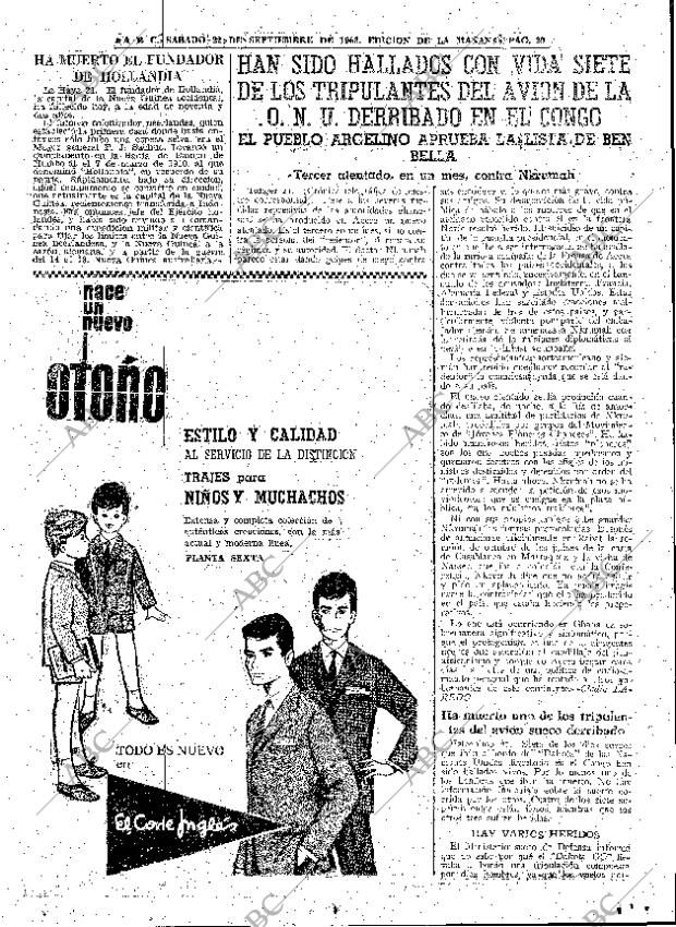 ABC MADRID 22-09-1962 página 29