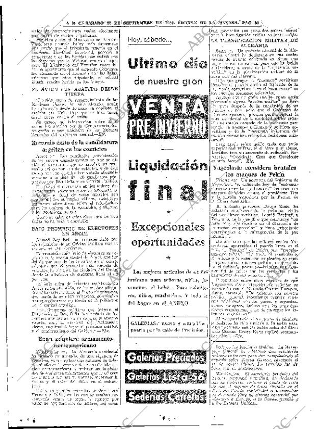 ABC MADRID 22-09-1962 página 30