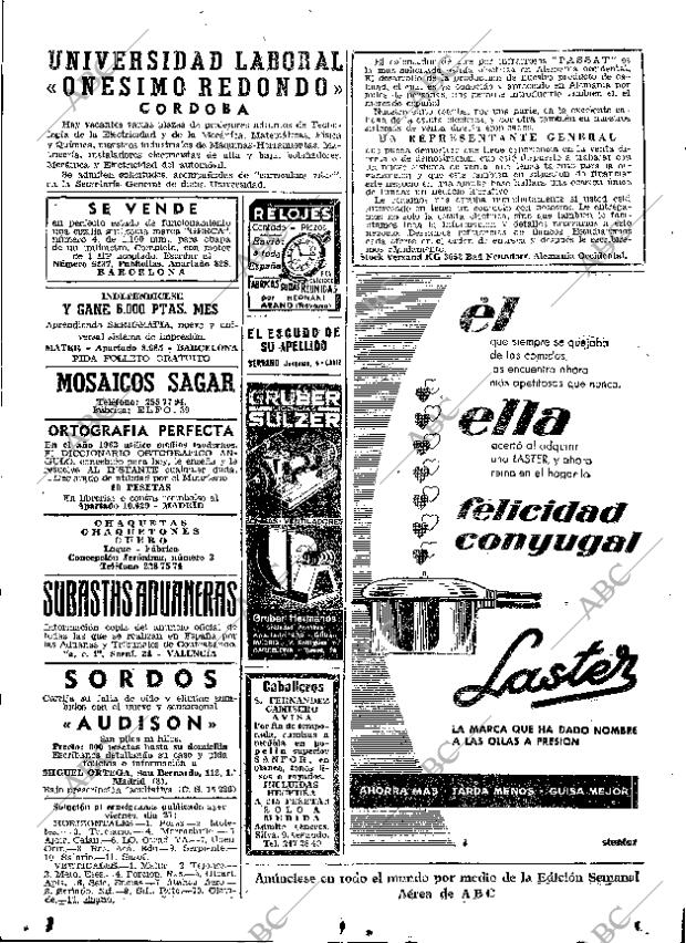 ABC MADRID 22-09-1962 página 66