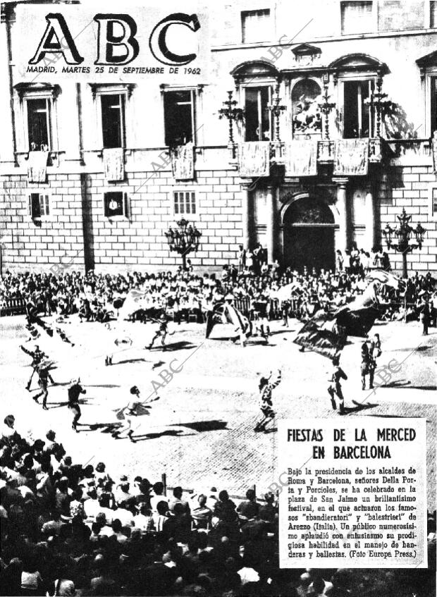 ABC MADRID 25-09-1962 página 1