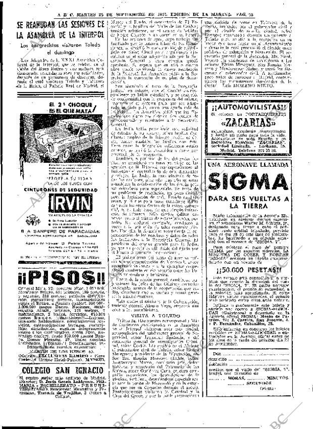 ABC MADRID 25-09-1962 página 52