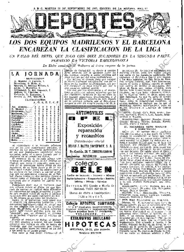 ABC MADRID 25-09-1962 página 57