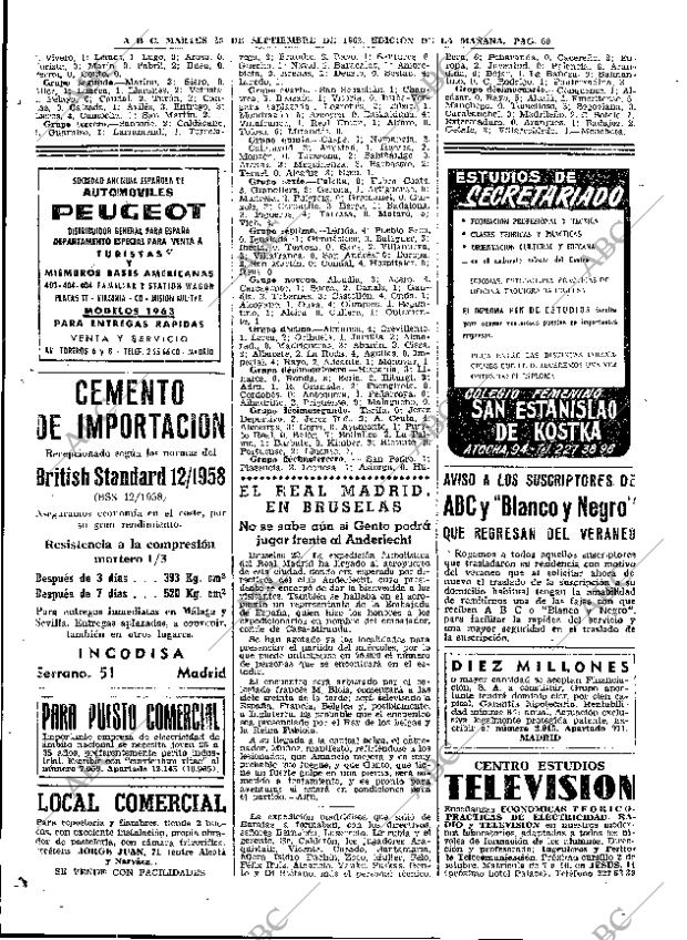 ABC MADRID 25-09-1962 página 60