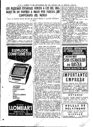 ABC MADRID 25-09-1962 página 62