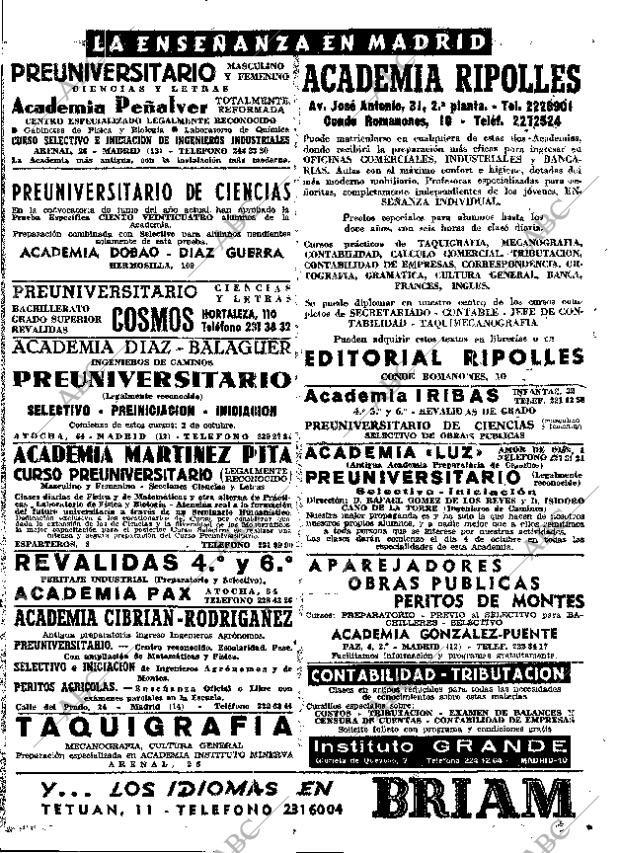 ABC MADRID 26-09-1962 página 18