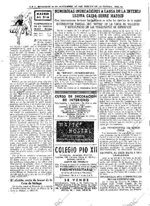 ABC MADRID 26-09-1962 página 43