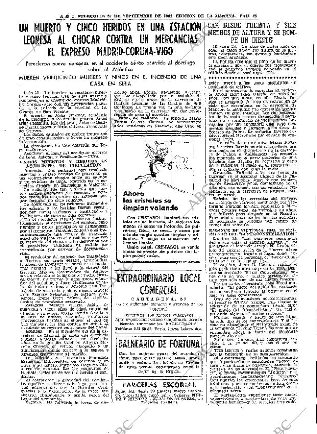 ABC MADRID 26-09-1962 página 45