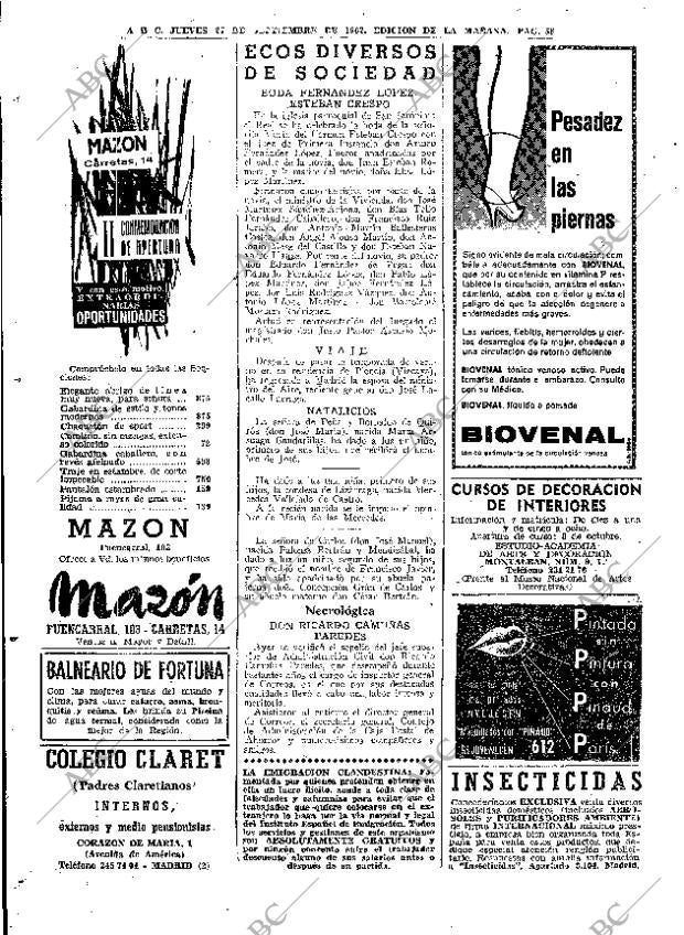 ABC MADRID 27-09-1962 página 58